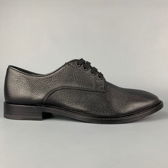 PAUL ANDREW Size 10.5 Black Leather Lace Up Shoes main image 7